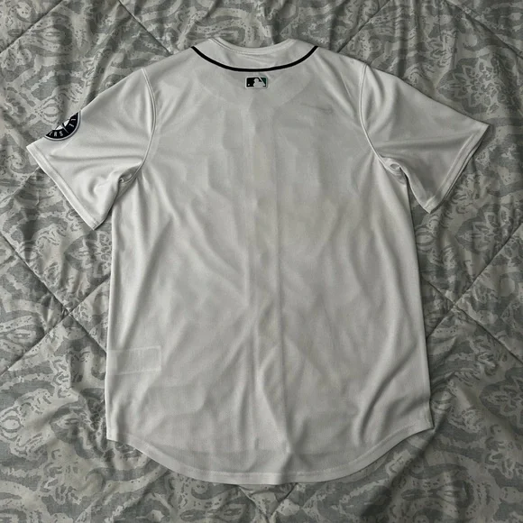 Nike 2024 Seattle Mariners White Jersey size Medium 100% authentic - Picture 2 of 7
